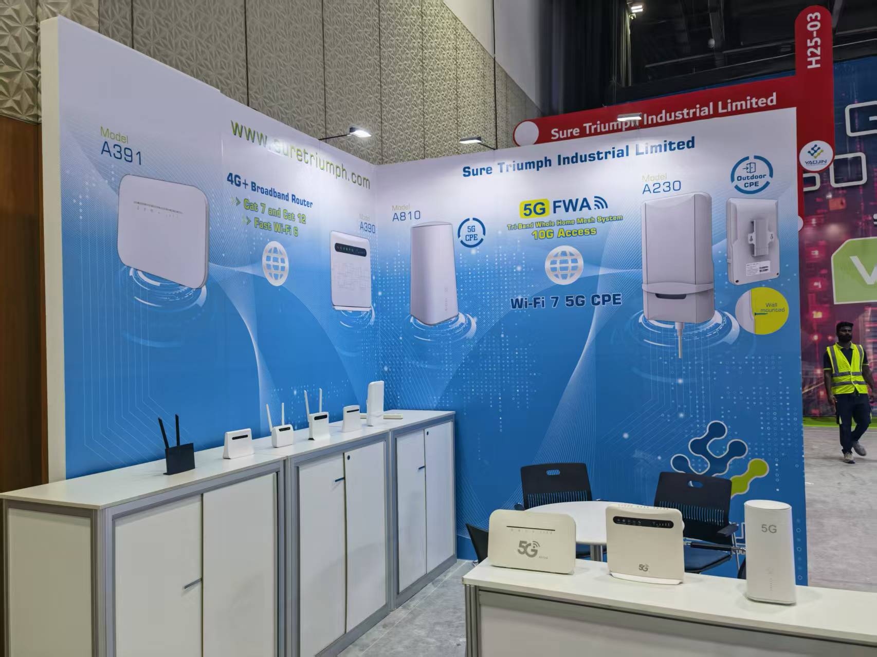 Yaojin se zúčastnil veletrhu Gitex 2025 v Dubaji